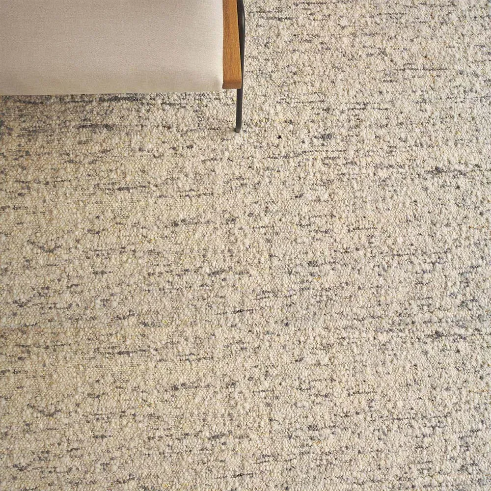 Selene Solid Rug - Grey, Wool