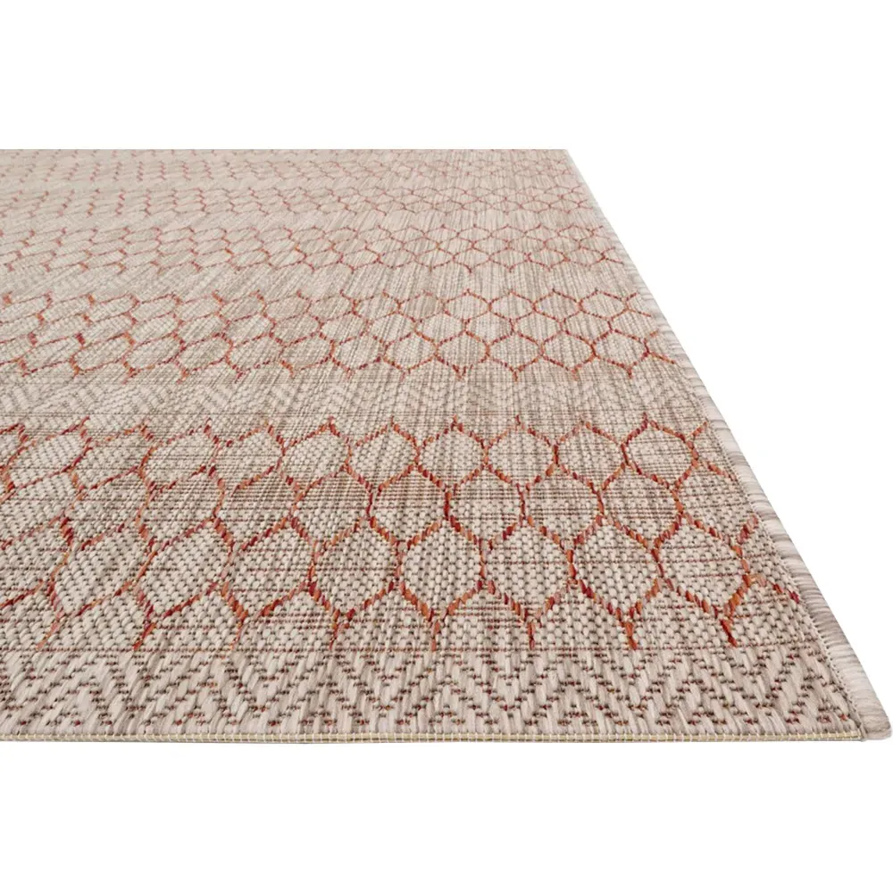 Selric Tulum Indoor Outdoor Rug - Beige, Polypropylene