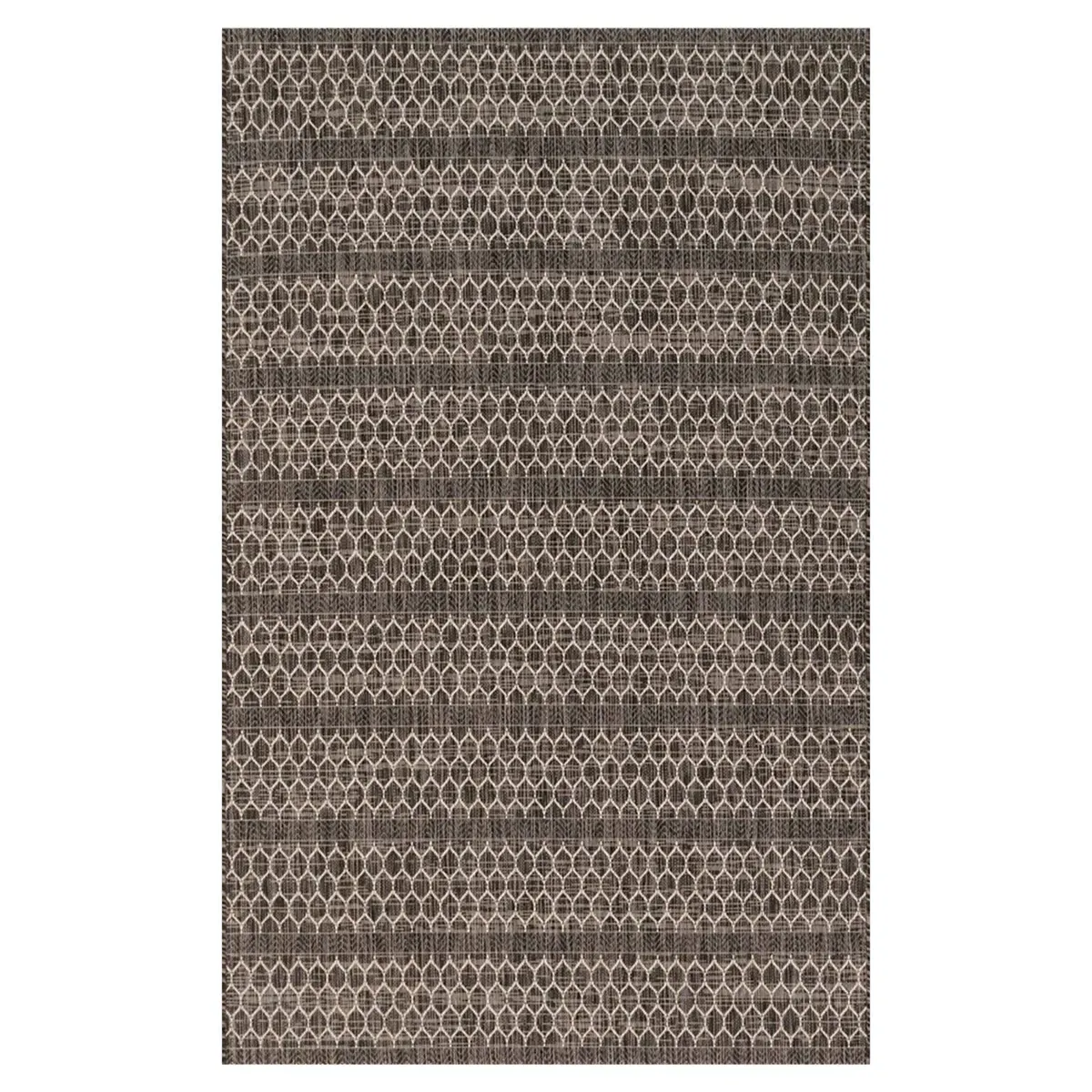 Selric Tulum Indoor Outdoor Rug - Black, Polypropylene
