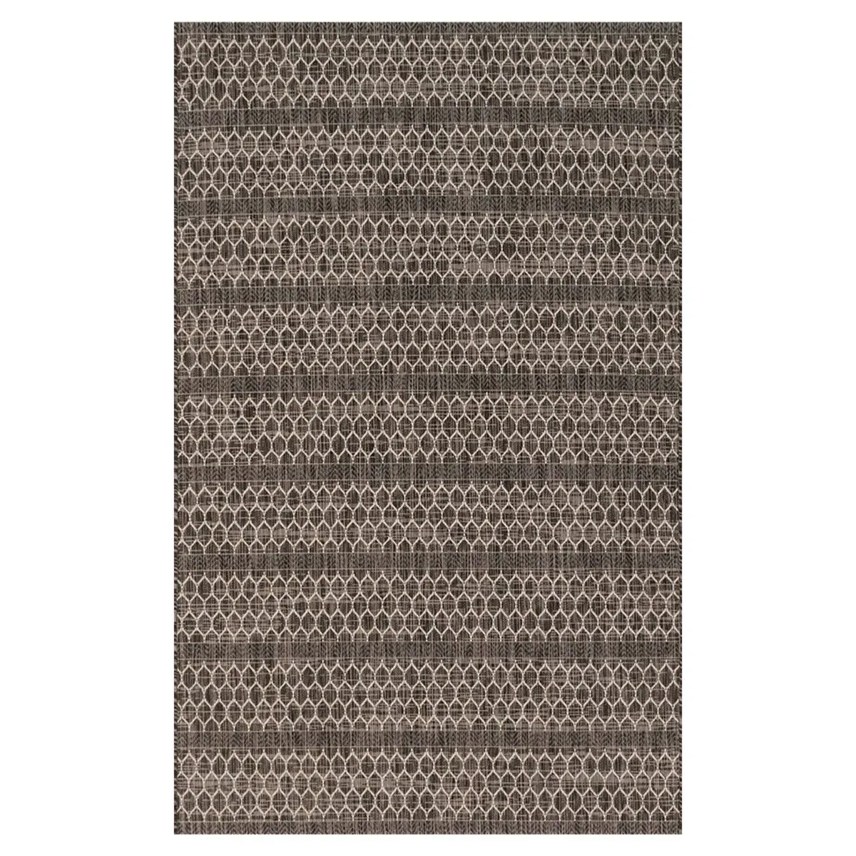 Selric Tulum Indoor Outdoor Rug - Black, Polypropylene