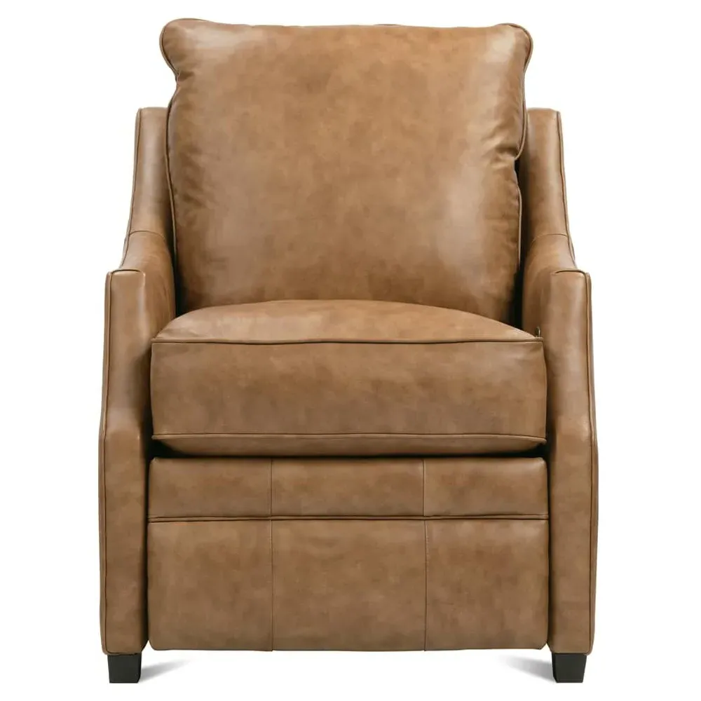 Serelis Recliner Arm Chair - Honey Brown, Leather