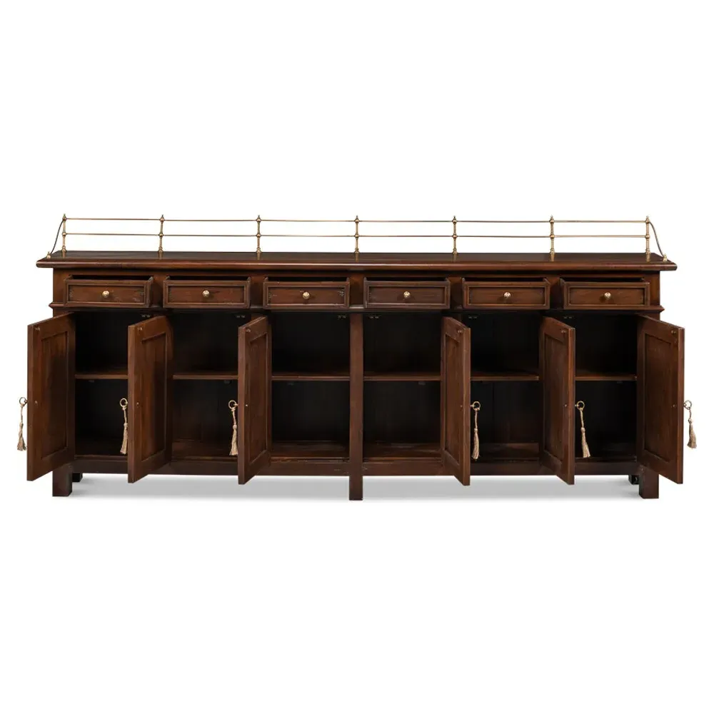 Serenity Sideboard - Brown, Walnut Wood