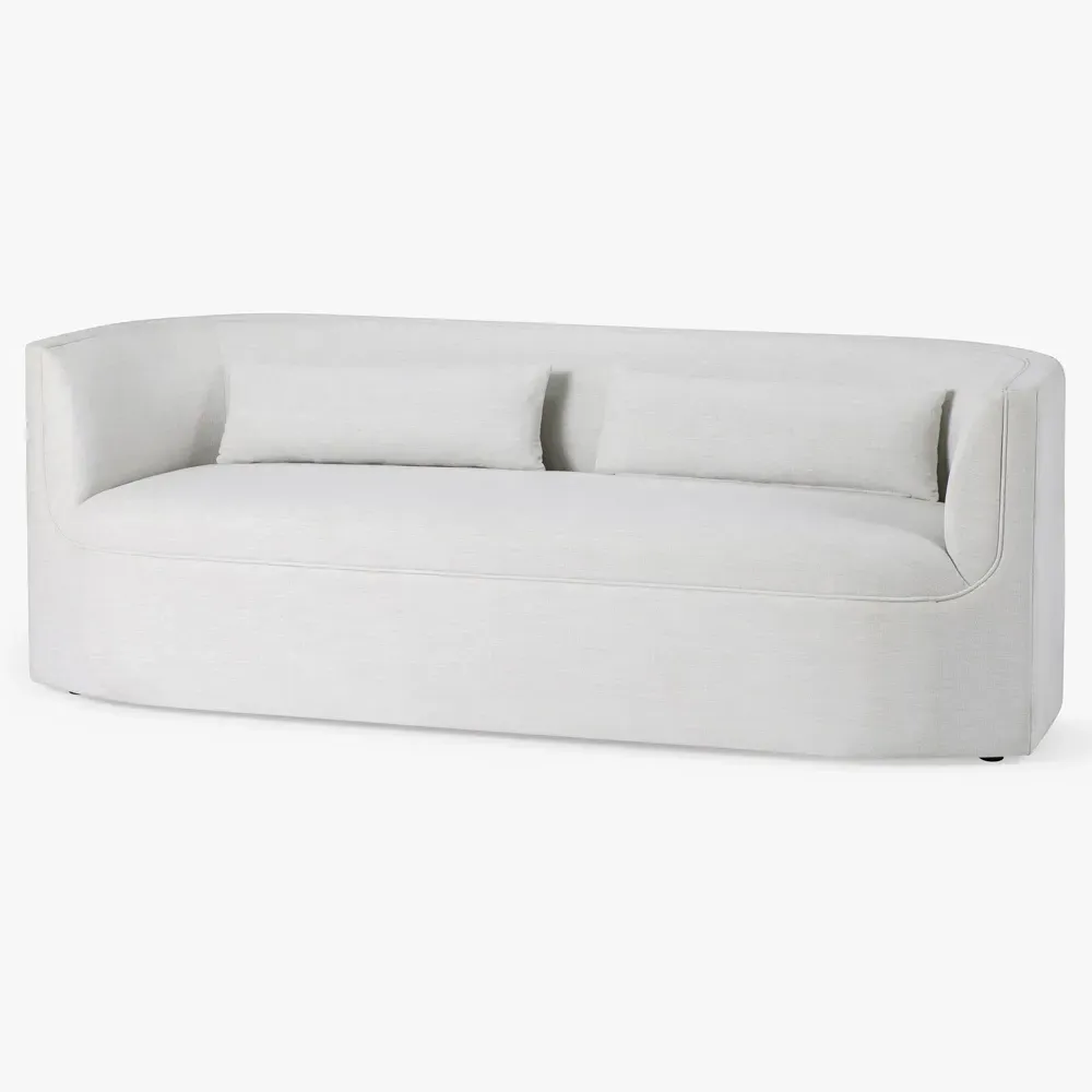 Serenity Sofa - Light Grey, Performance Fabric
