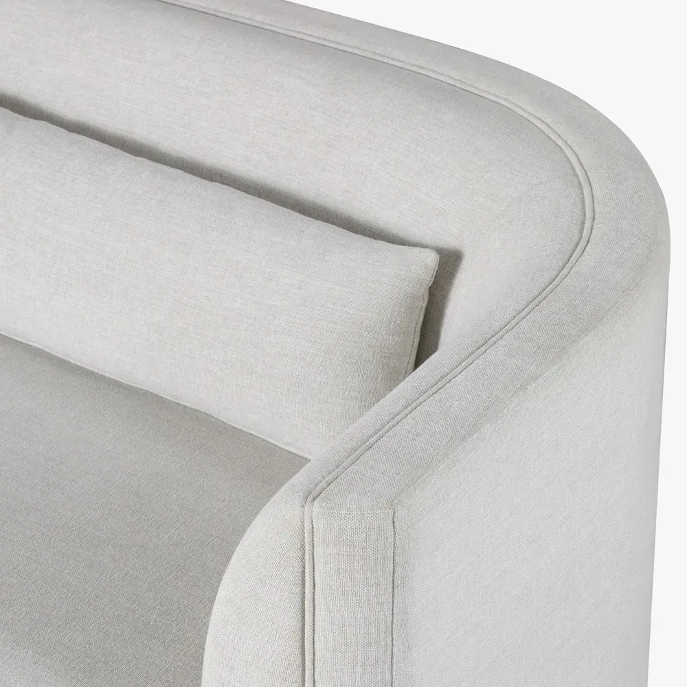 Serenity Sofa - Light Grey, Performance Fabric