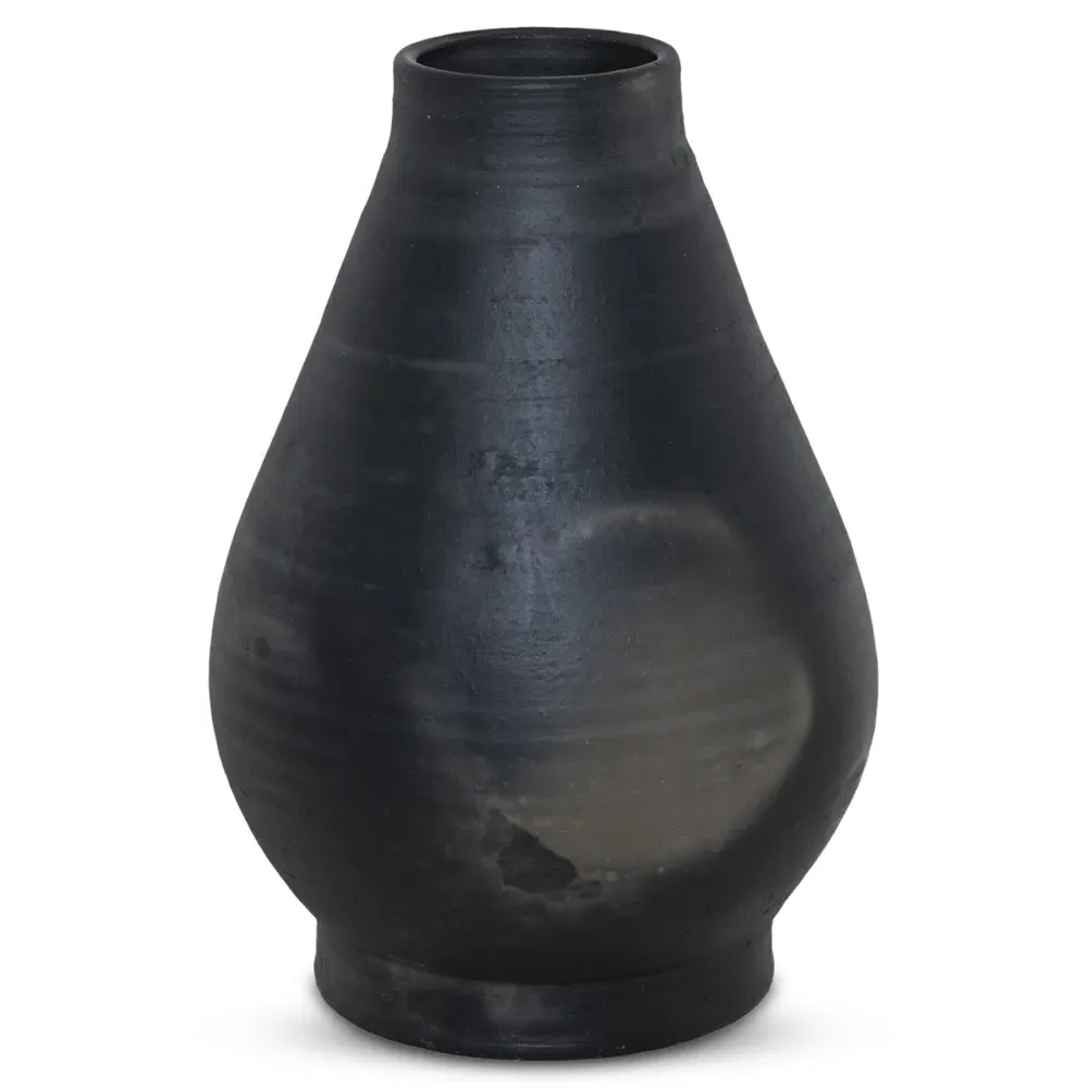 Sesto Terracotta Vessel - Aged Black