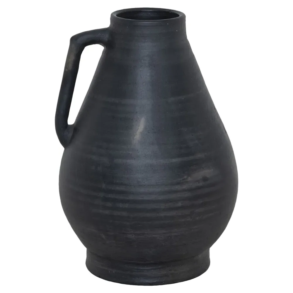 Sesto Terracotta Vessel - Aged Black image