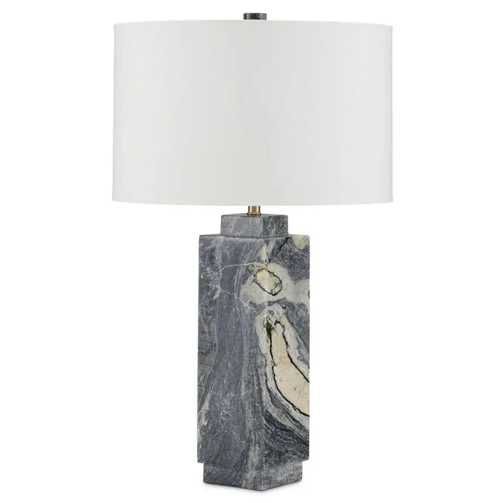 Sharina Table Lamp - Grey, Jade Marble image
