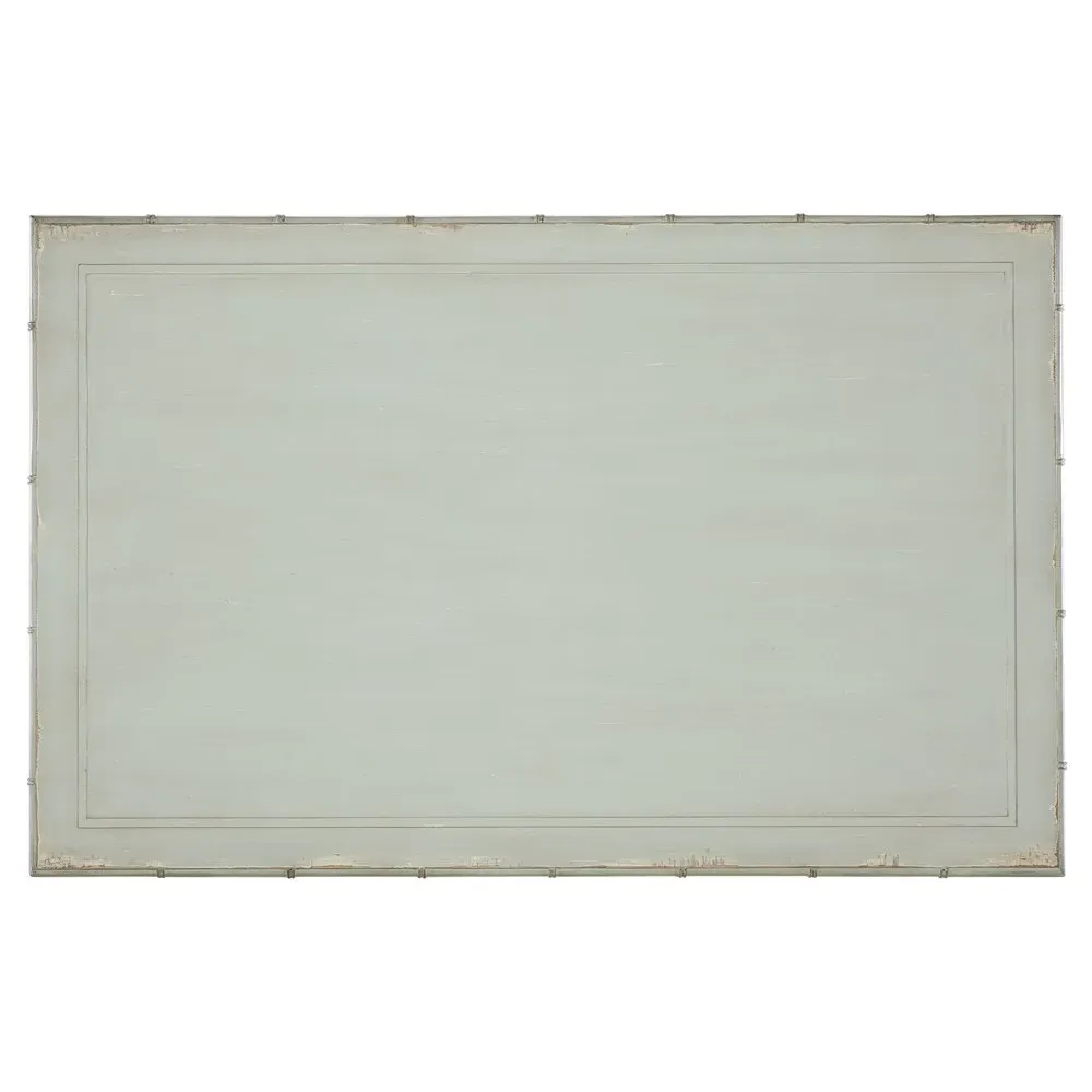 Sharise Rectangular Coffee Table - Light Blue, Maple