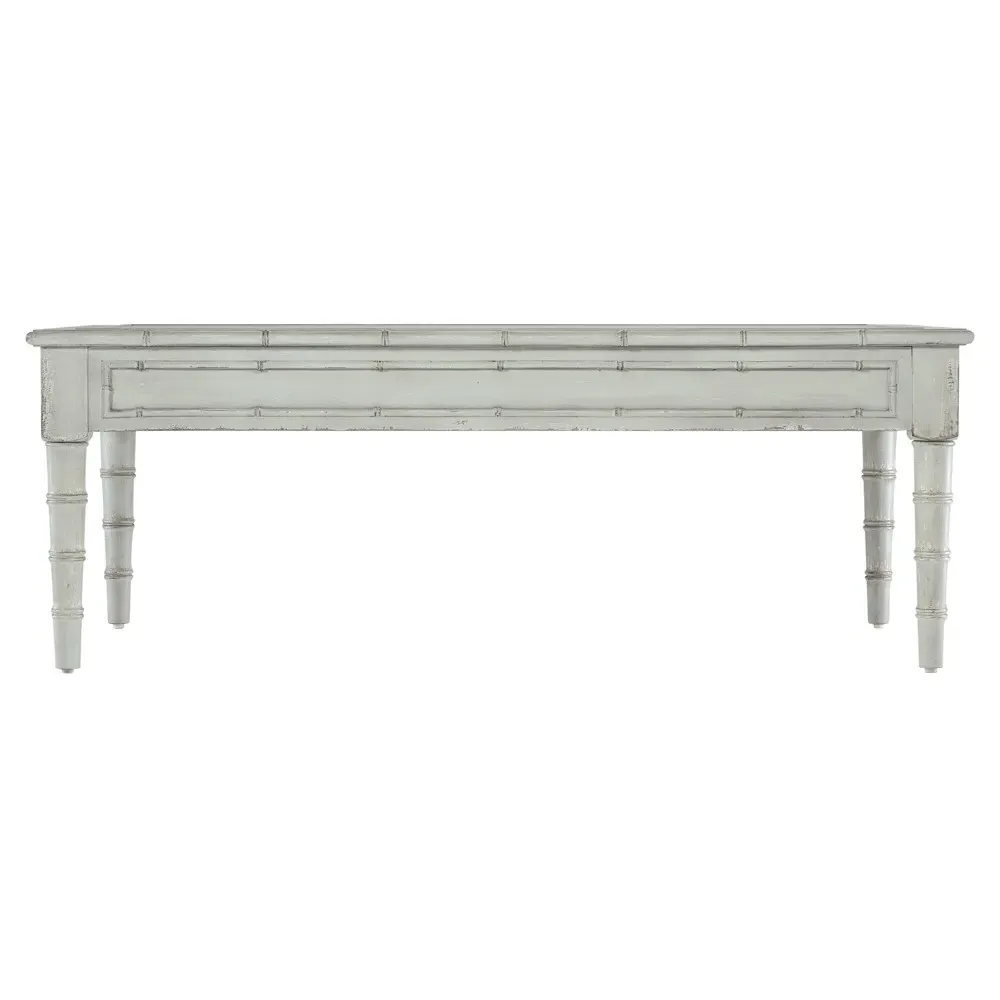 Sharise Rectangular Coffee Table - Light Blue, Maple