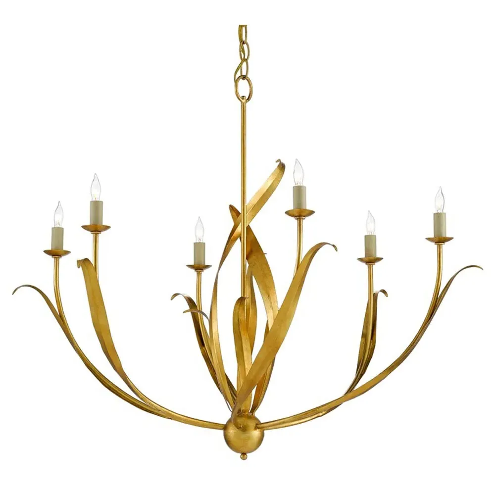 Sharon Small Candle Style Chandelier - Gold, Iron image