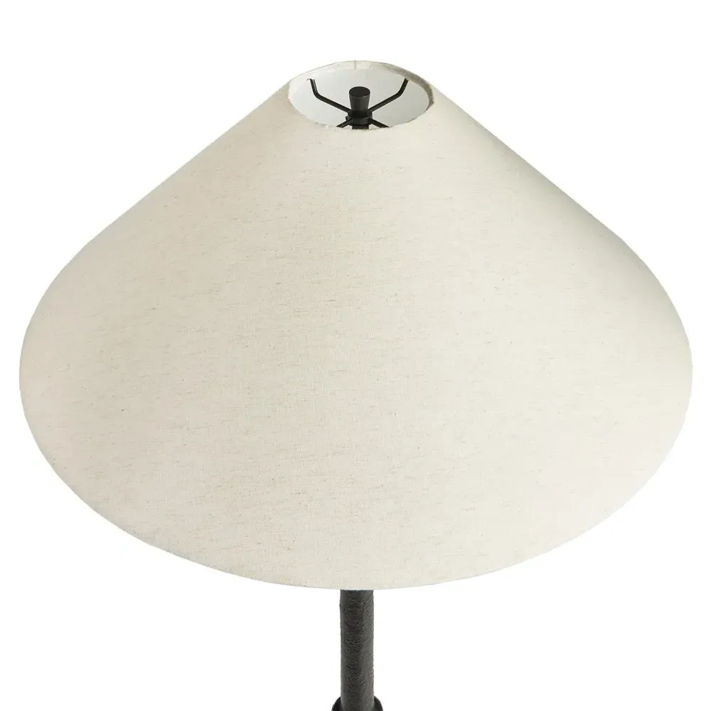 Shaun Mid Century Floor Lamp - Black, Aluminum