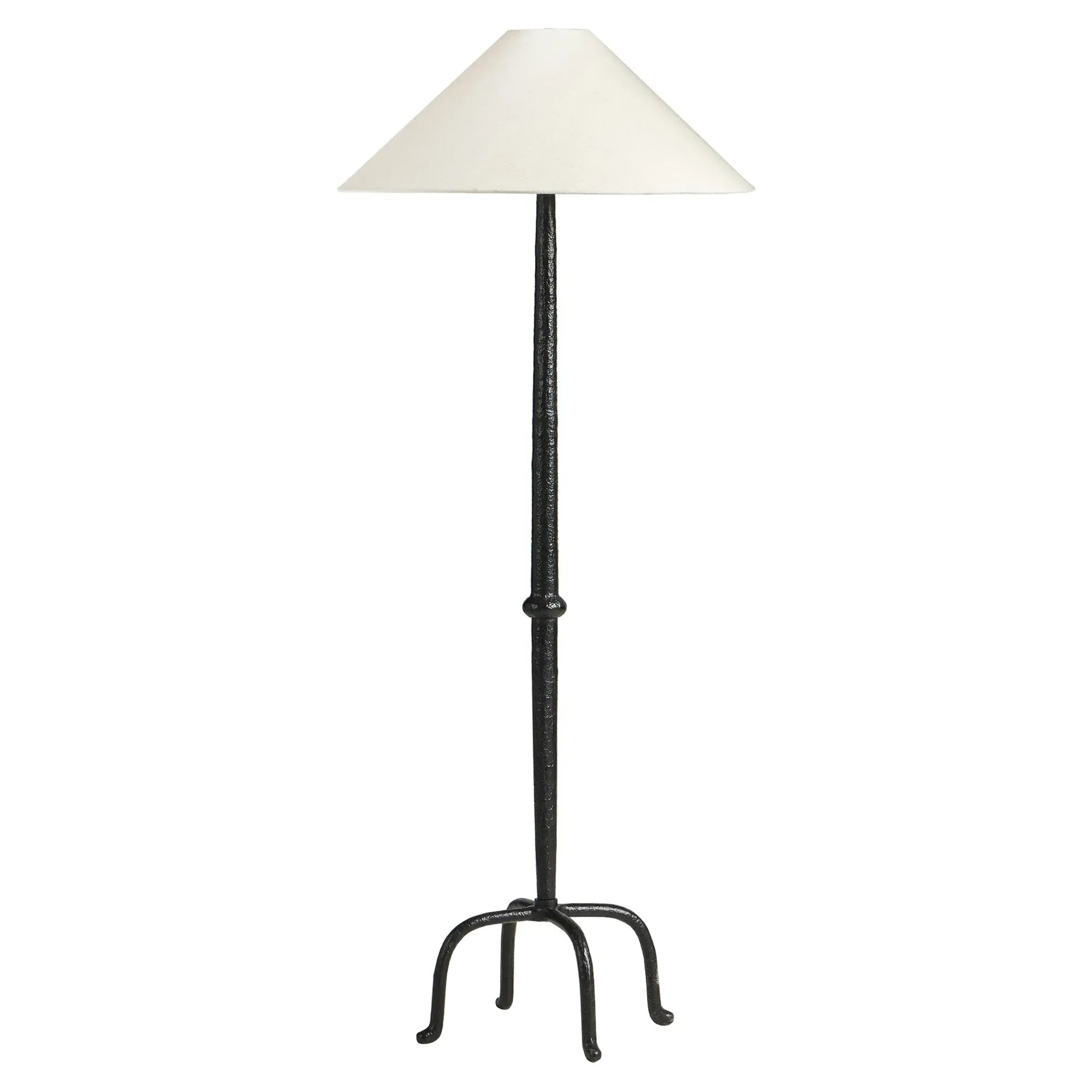 Shaun Mid Century Floor Lamp - Black, Aluminum image