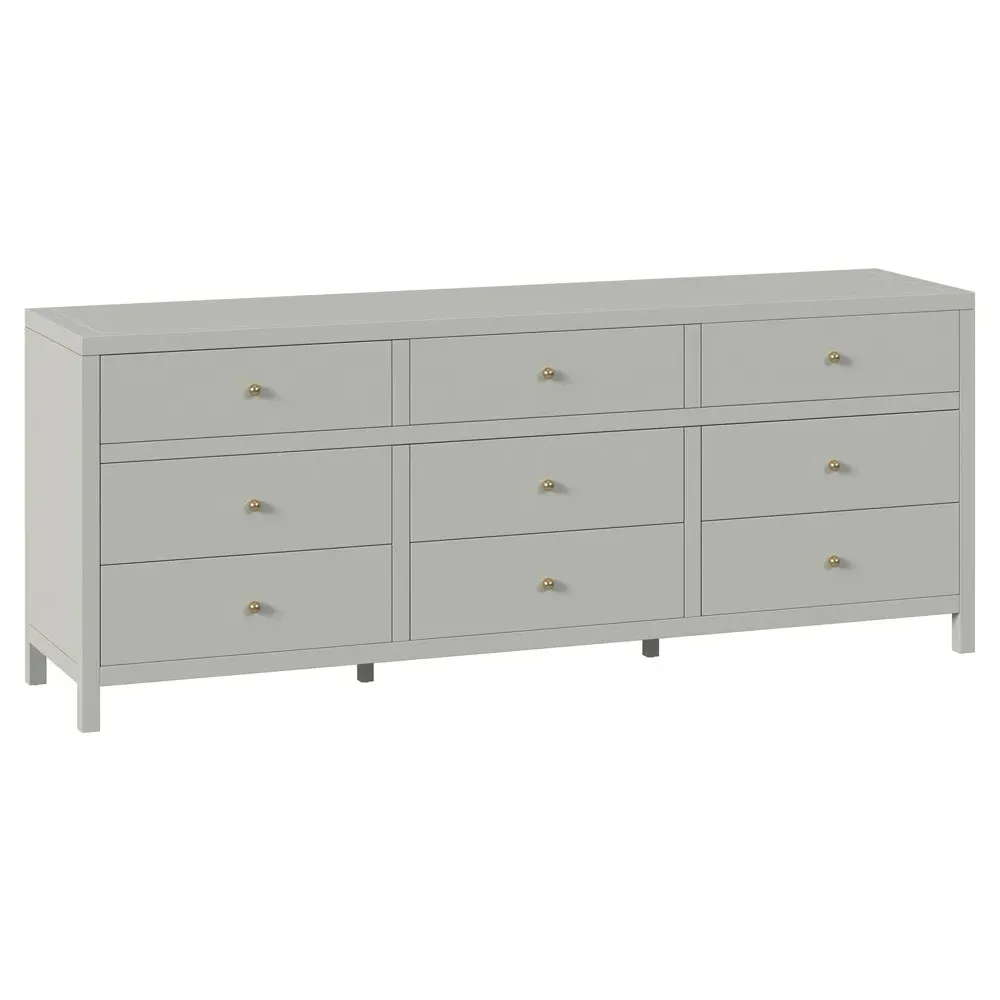 Shay Dresser - Sage Green, Acacia Wood
