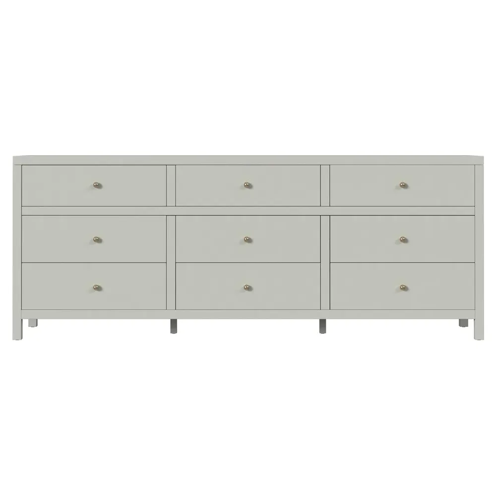 Shay Dresser - Sage Green, Acacia Wood