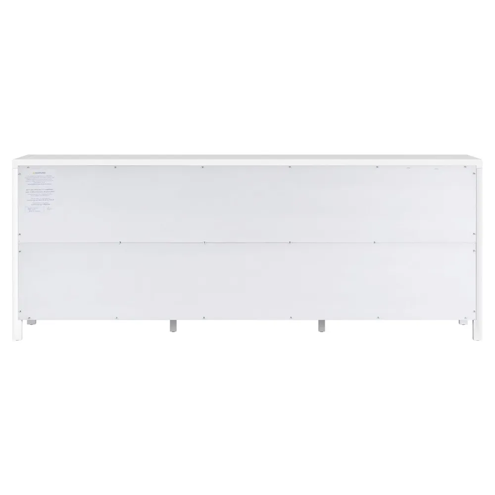 Shay Dresser - White, Acacia Wood