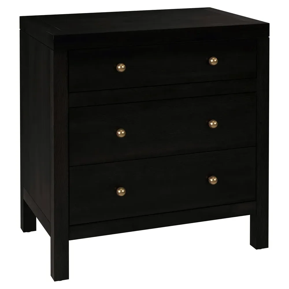 Shay Nightstand - Antique Coffee, Acacia Wood