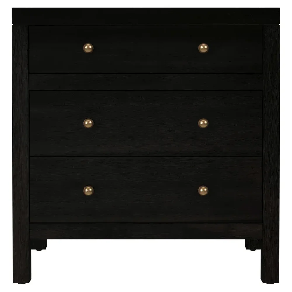 Shay Nightstand - Antique Coffee, Acacia Wood