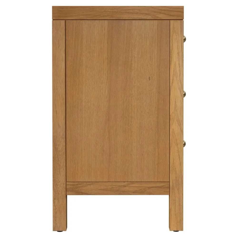 Shay Nightstand - Natural, Oak