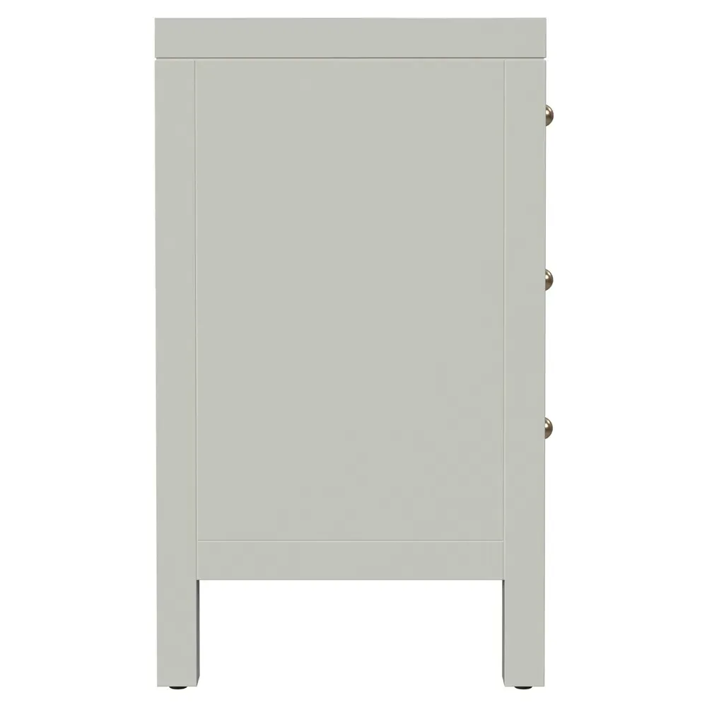 Shay Nightstand - Sage Green, Acacia Wood