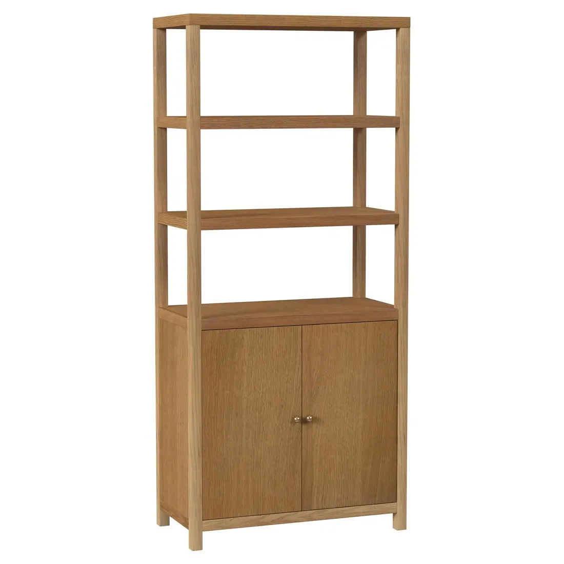 Shay Wood Bookcase - Natural