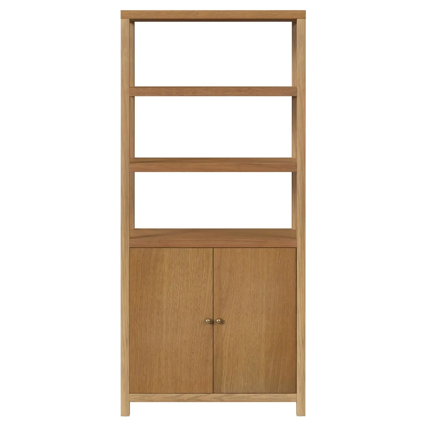Shay Wood Bookcase - Natural image