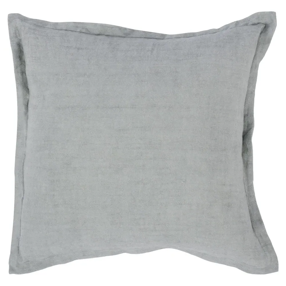 Shea Throw Pillow - Grey, Linen image