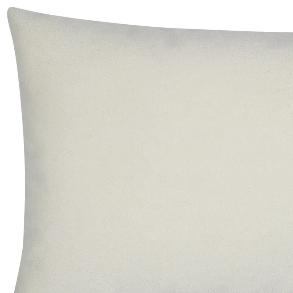 Sheena Lumbar Pillow Indoor Outdoor - Oatmeal, Polyester