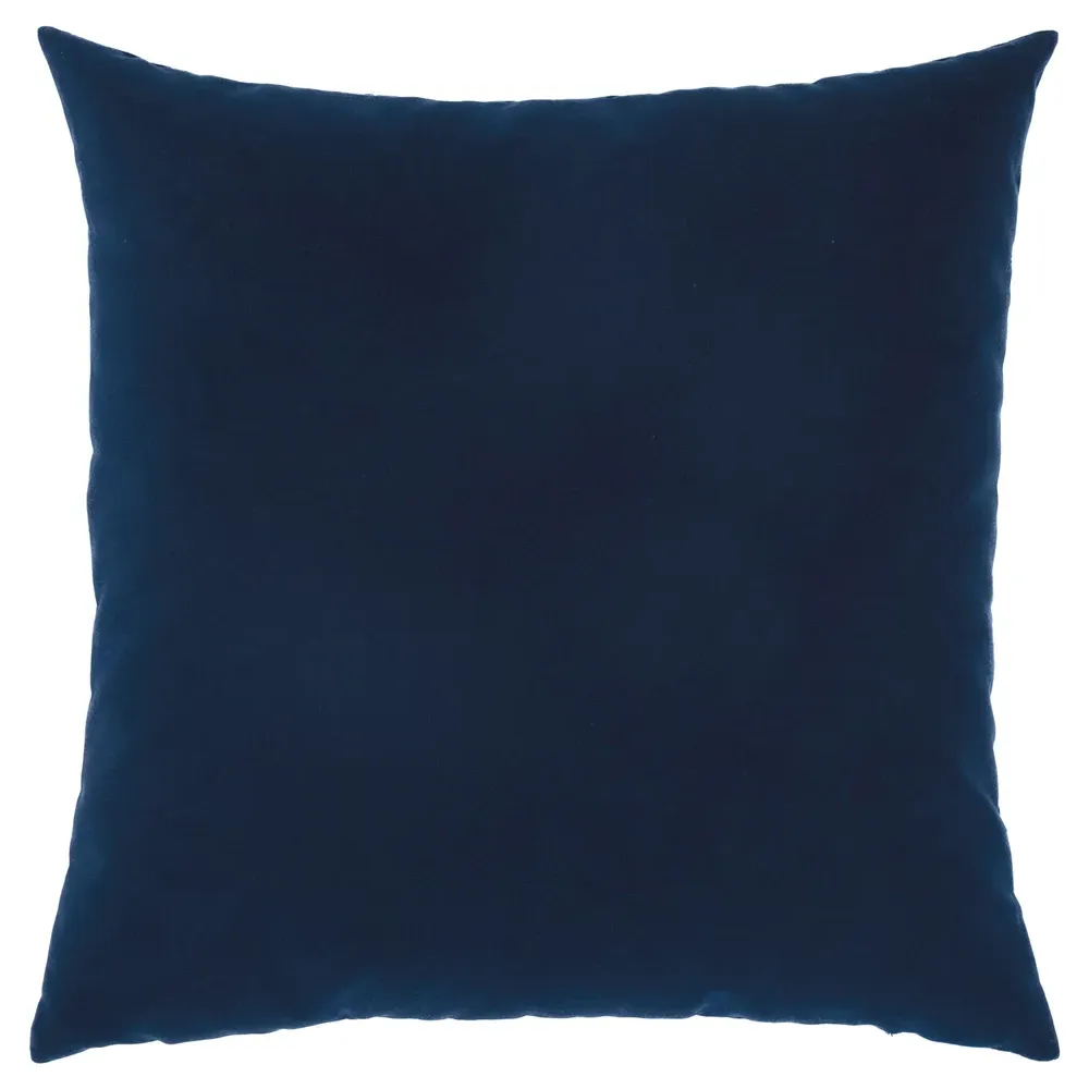 Sheena Throw Pillow Indoor Outdoor - Midnight Blue, Polyester