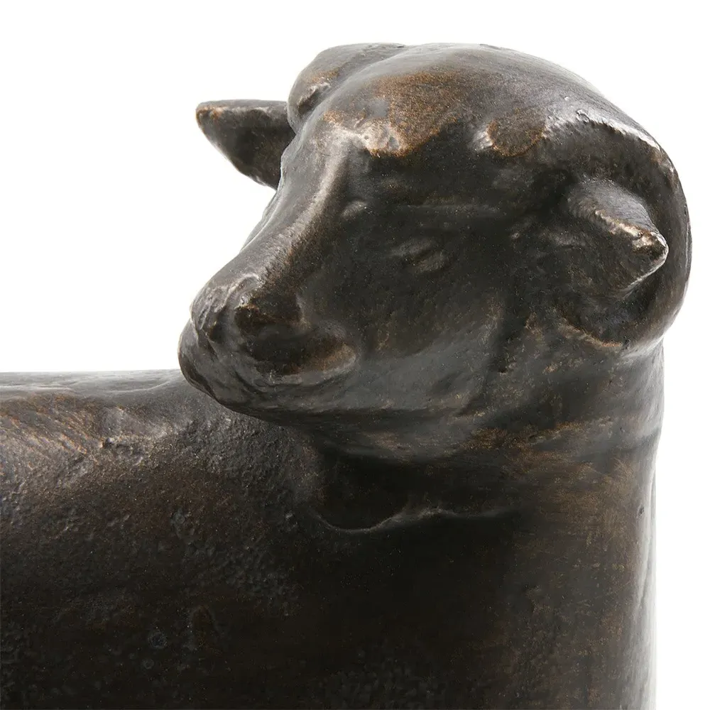 Sheep Bookends - Bronze, Marble