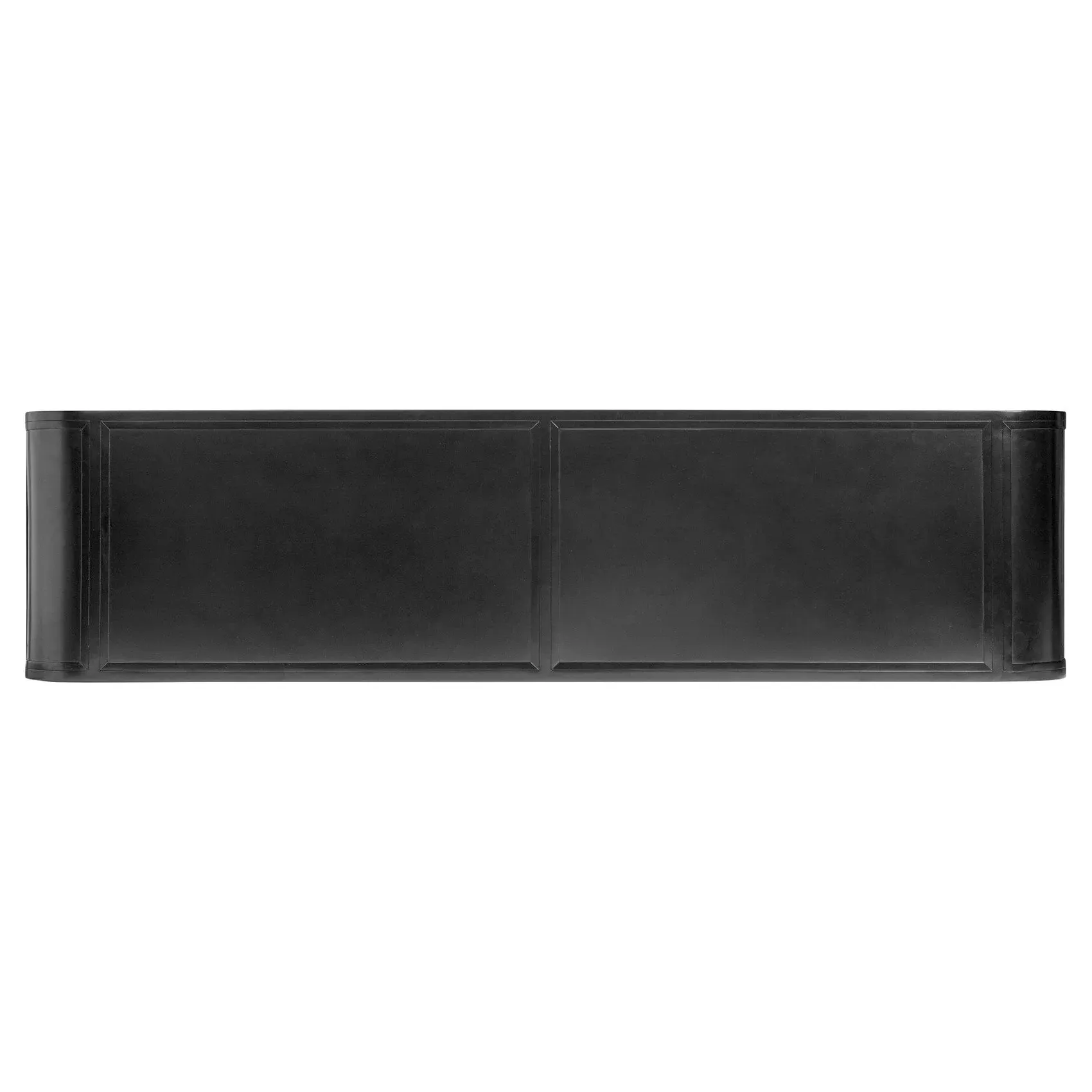 Sheila Curved Media Console - Black, Iron