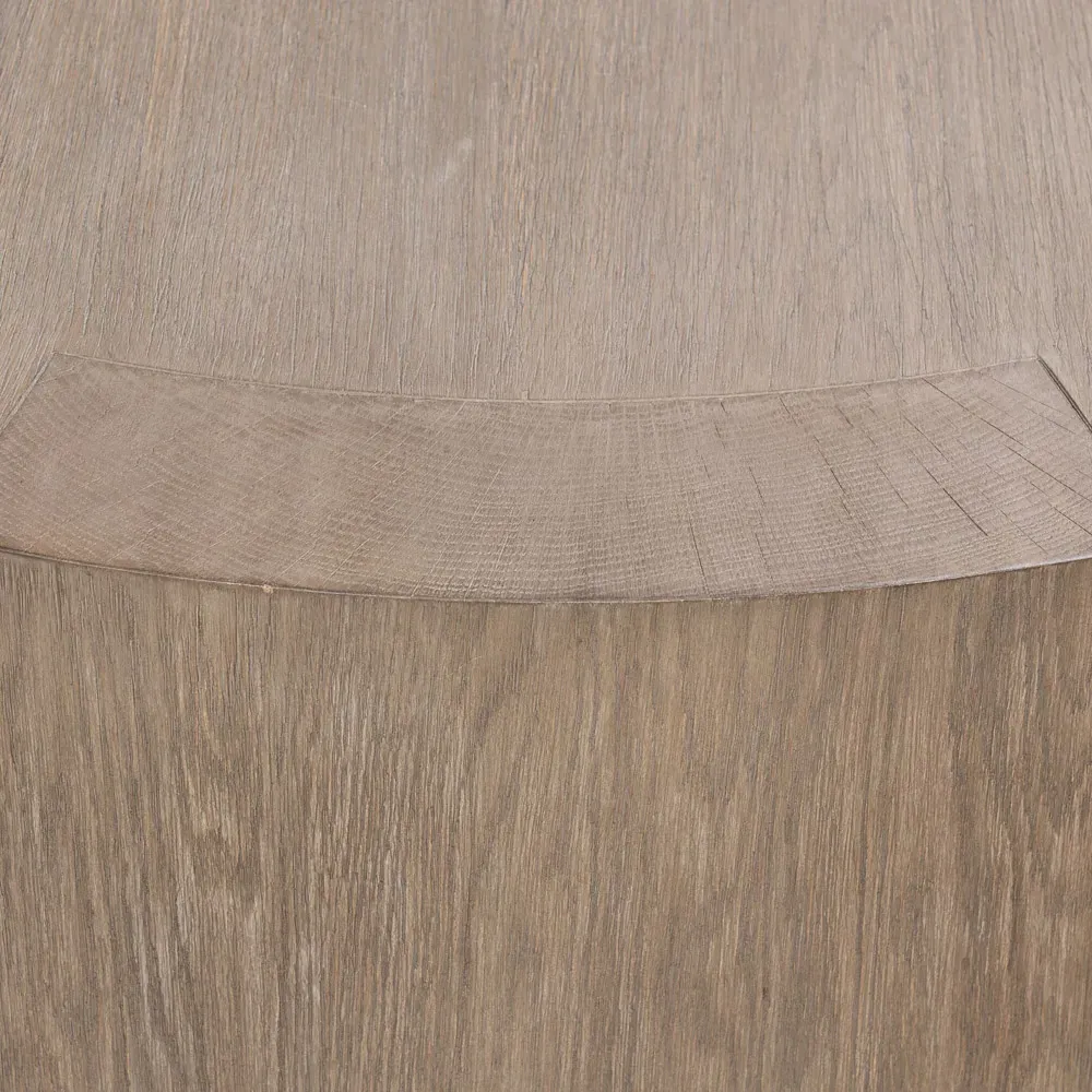 Shelby Round Coffee Table - Natural, Oak