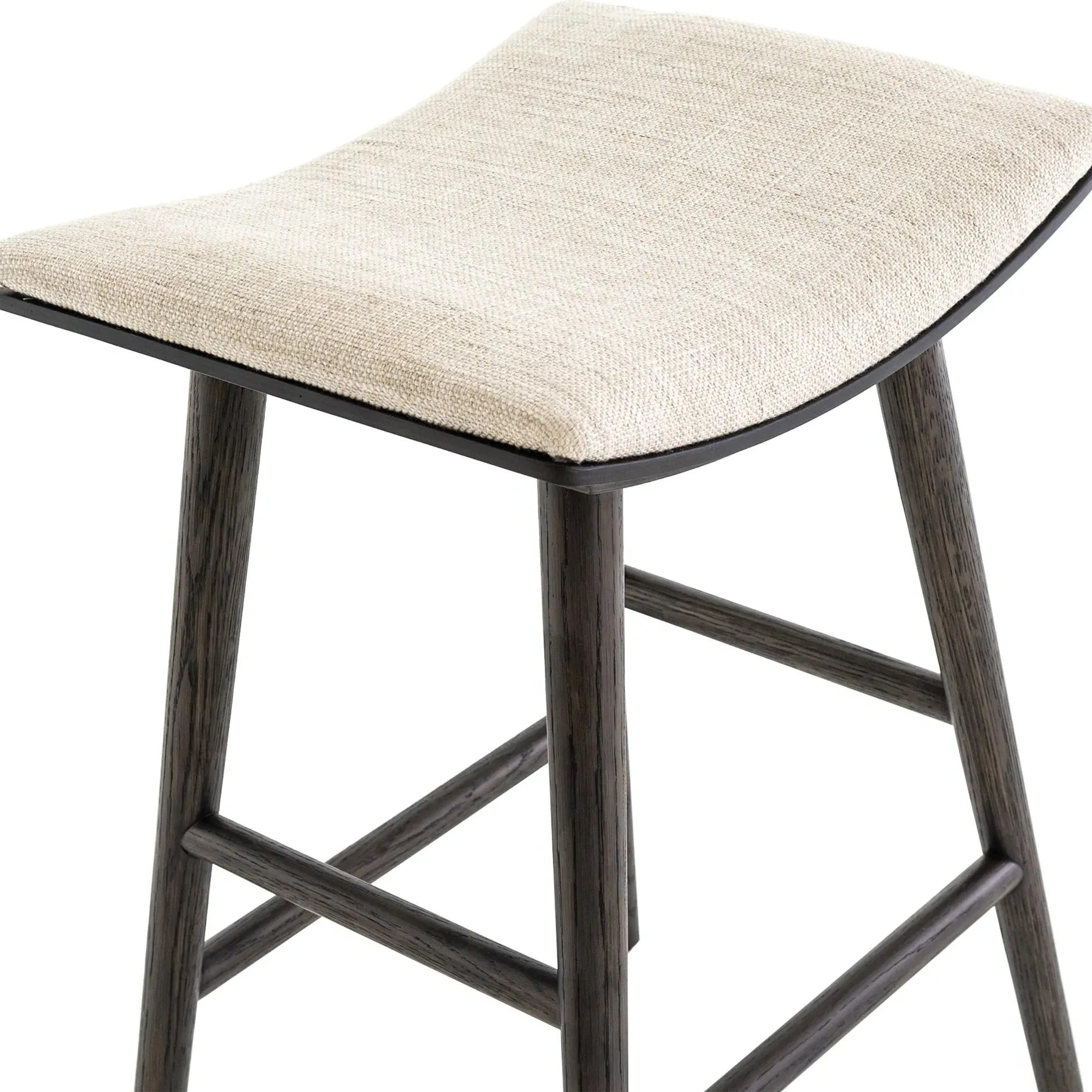 Shiela Counter Stool - Beige, Ash Wood