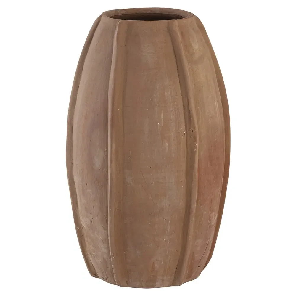 Shiloh Amphora Table Vase - Brown, Terracotta