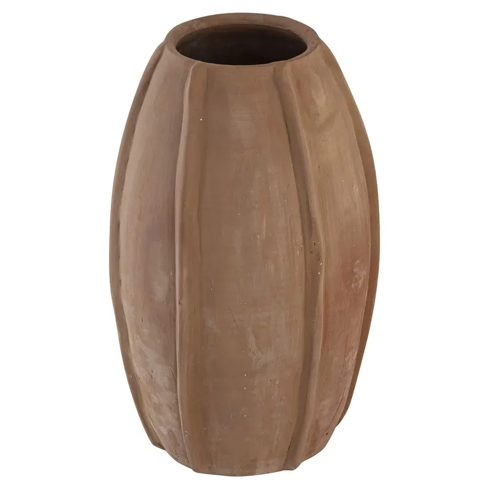 Shiloh Amphora Table Vase - Brown, Terracotta