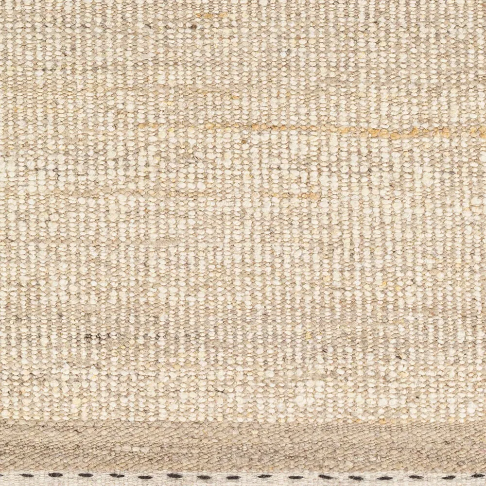 Shiloh Striated Rug - Beige, Wool