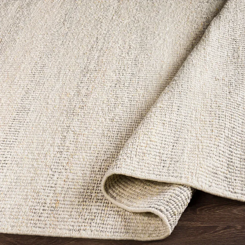 Shiloh Striated Rug - Grey, Wool