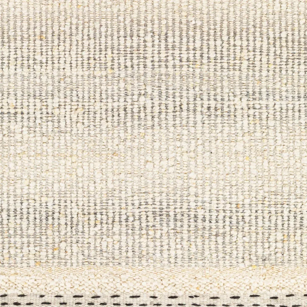 Shiloh Striated Rug - Grey, Wool