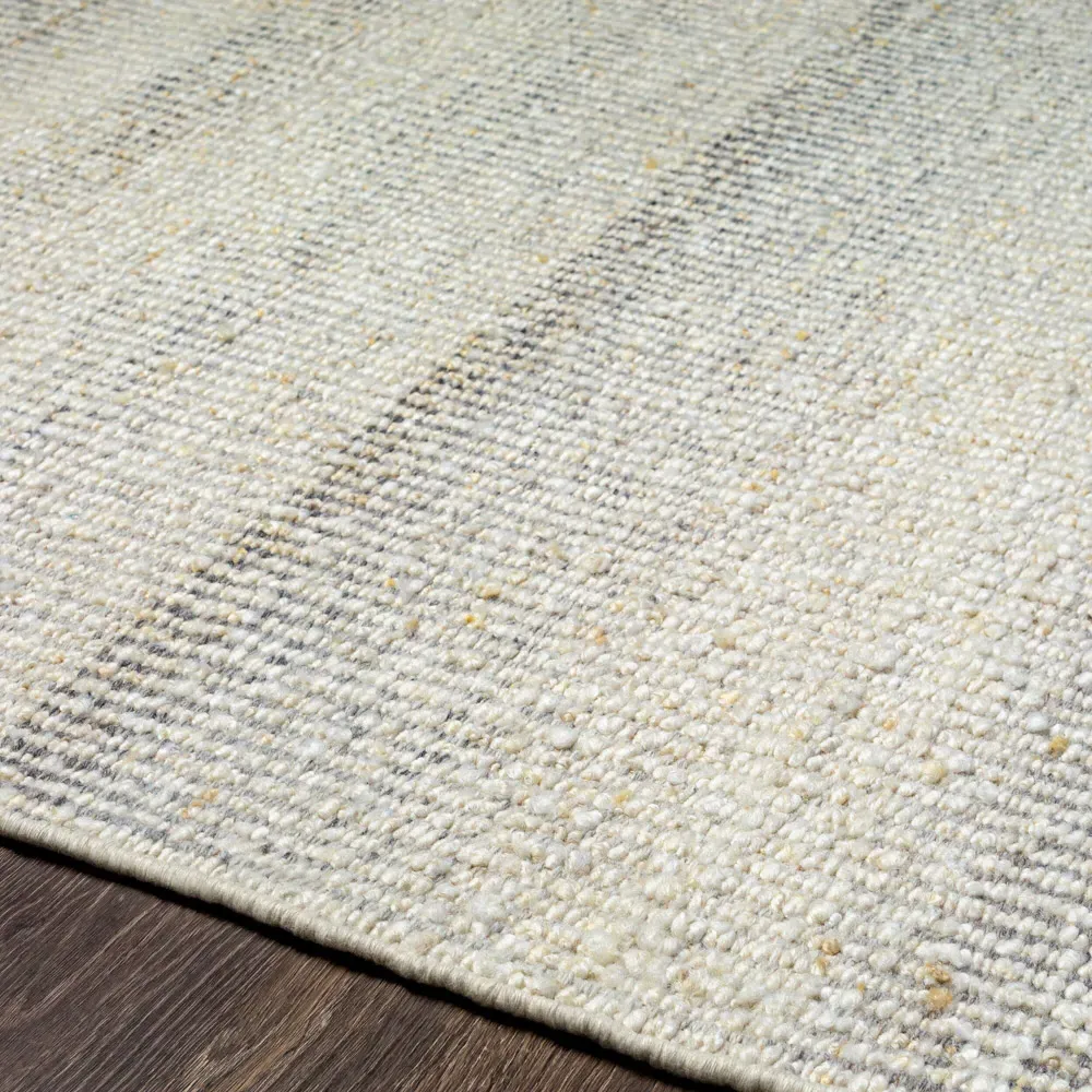 Shiloh Striated Rug - Grey, Wool