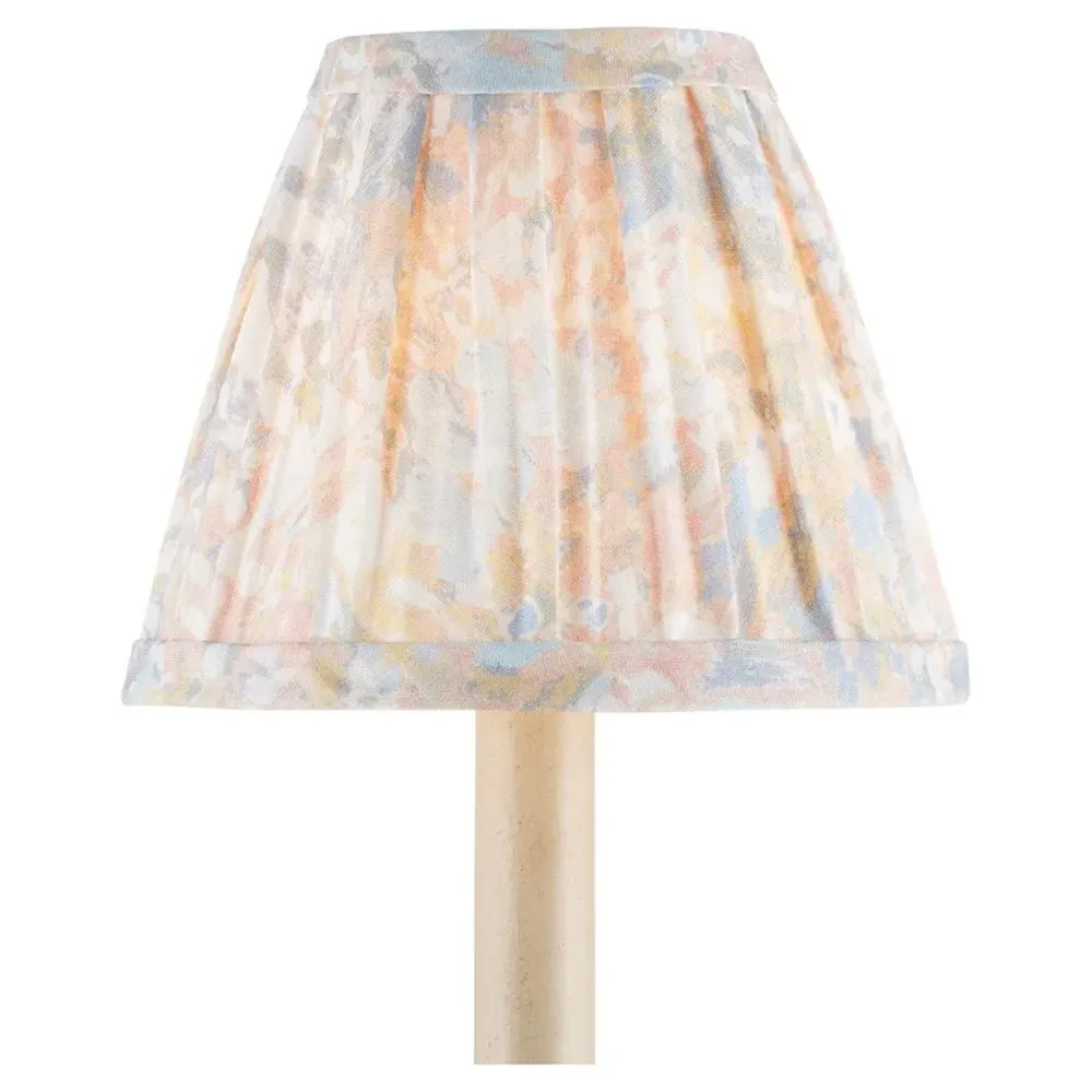 Shiloh Wildflower Tapered Chandelier Shade - Blue, Cotton