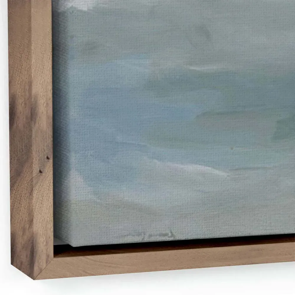 Shoreline Wall Art - Brown, Canvas