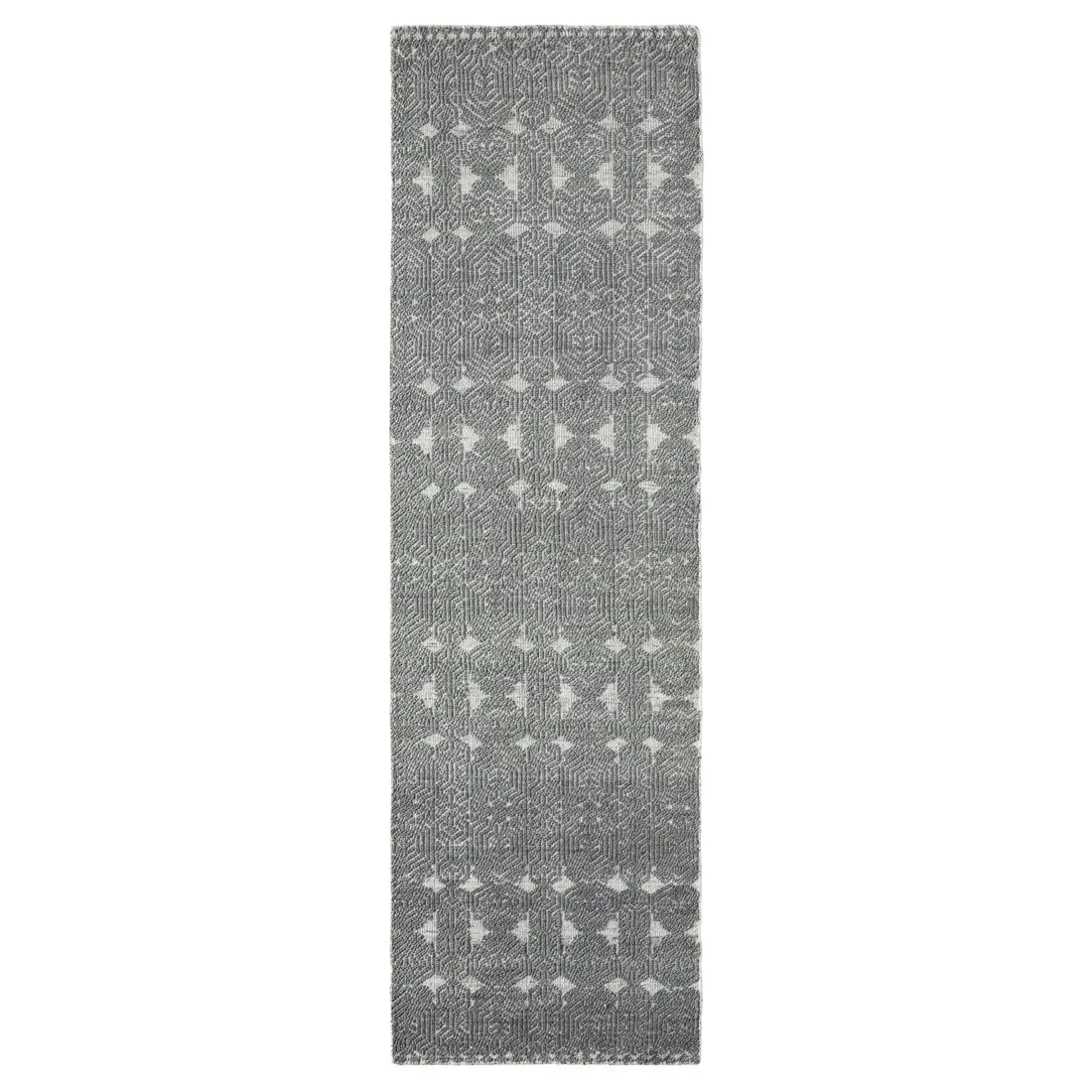 Sia Abelle Runner Rug - Teal, Wool