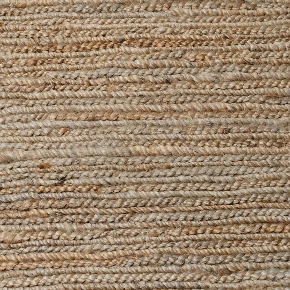 Sian Solid Jute Rug - Natural