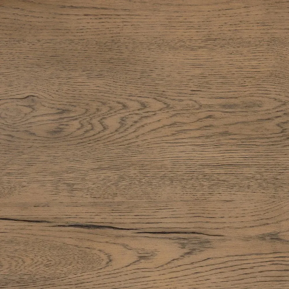 Sianna Executive Desk - Brown, Oak Wood