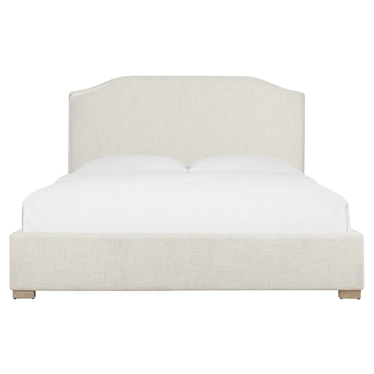 Siena Cal King Bed Frame - White, Oak