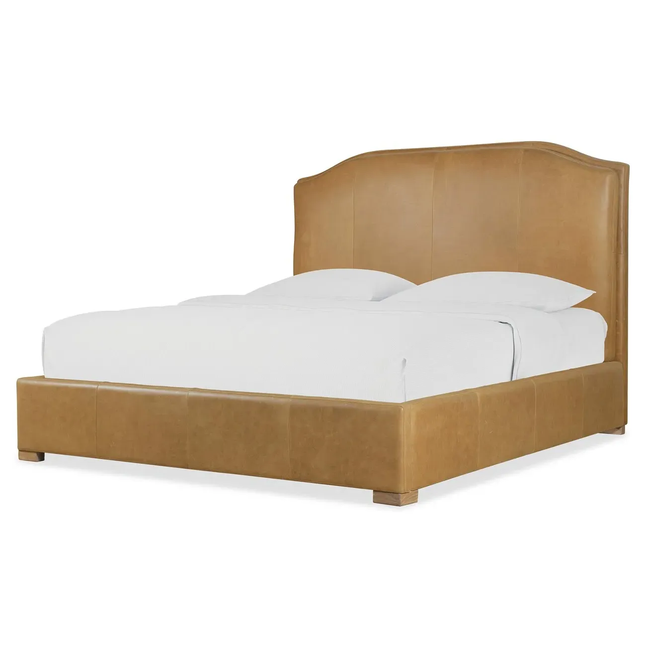 Siena King Size Bed Frame - Brown, Oak