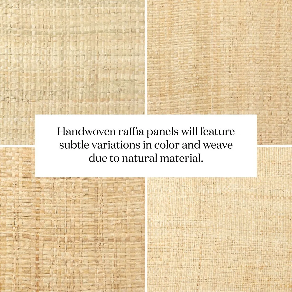 Sienna Raffia Sideboard - Brown, Mahogany