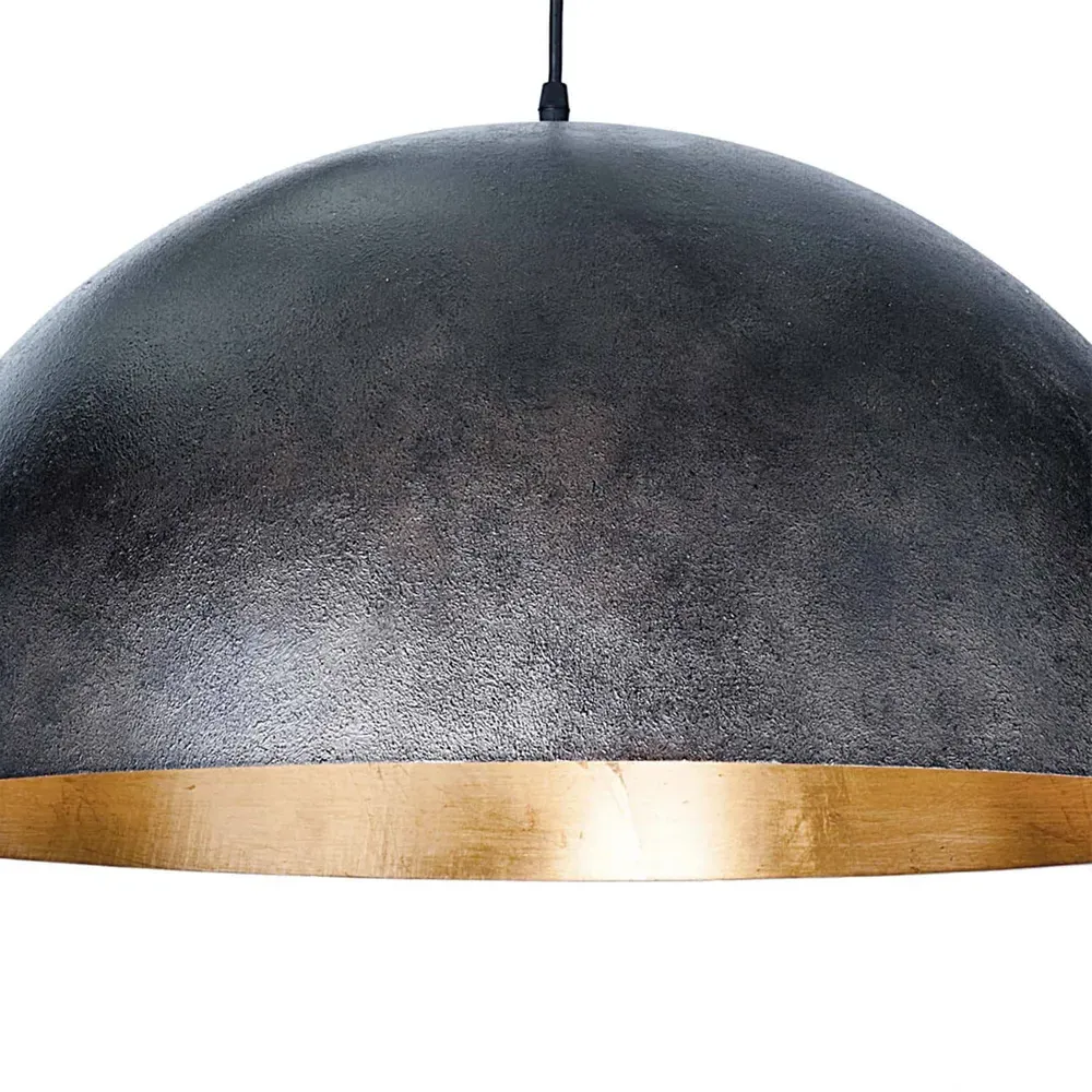 Sigmund Large Pendant Light - Black, Steel