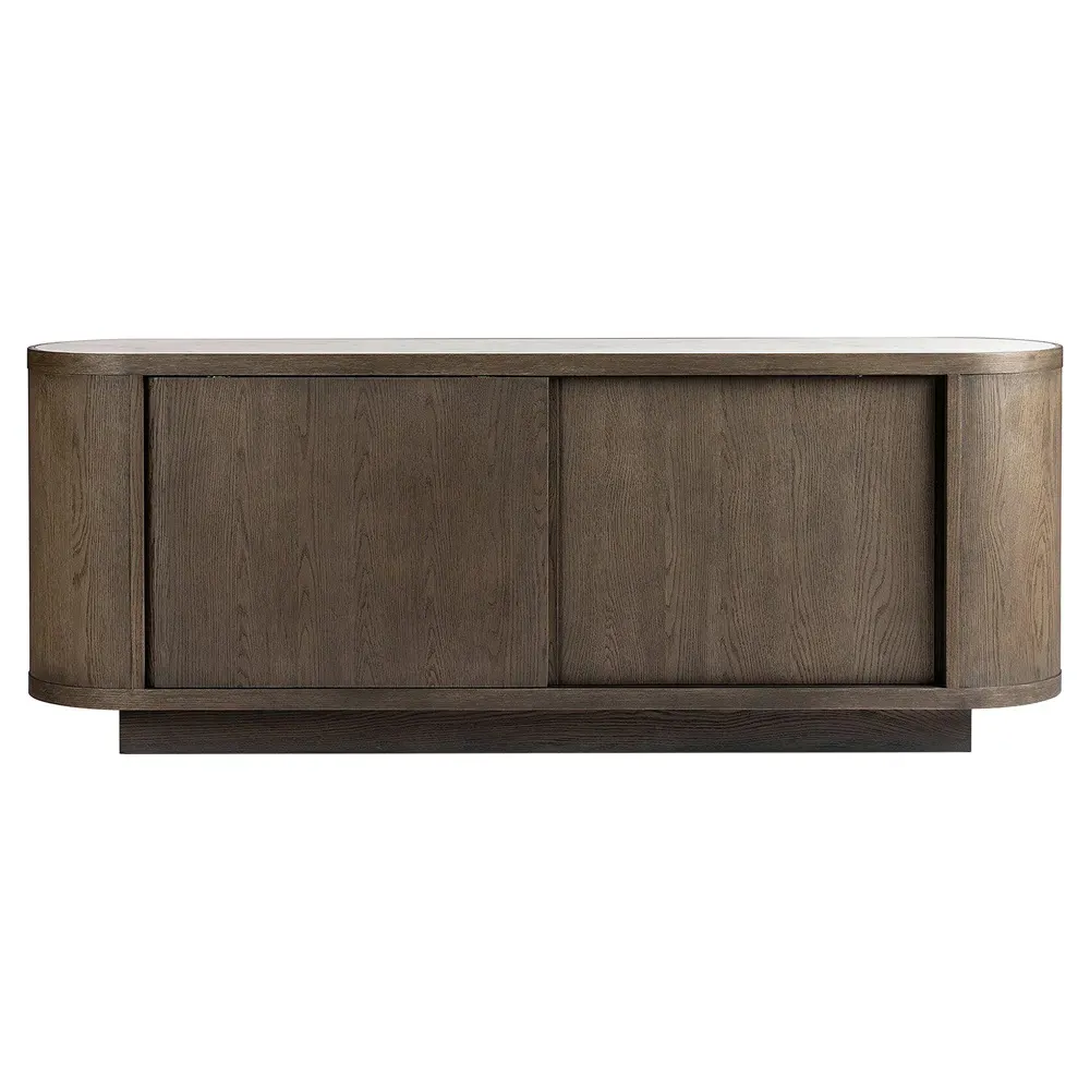 Silvino Sideboard - Brown, Oak Wood image