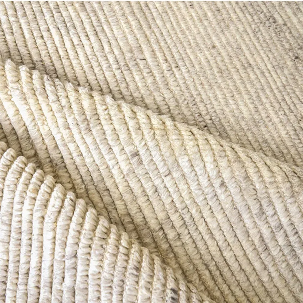 Simon 14'x18' Hand Knotted Rug - Beige, Wool