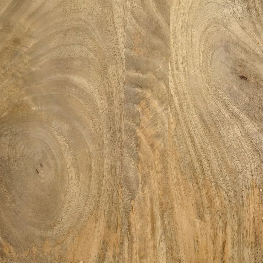 Simon Rectangular Coffee Table - Light Brown, Mango Wood